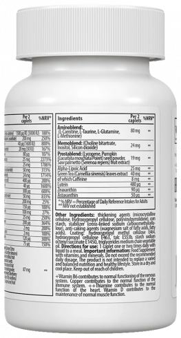 ULTRAVIT Men's Multivitamin Formula, Менс Мультивитамин Формула, 60 капсул