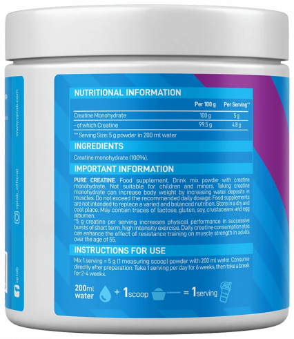 VP Laboratory Pure Creatine, Пуре Креатин, 300 грамм