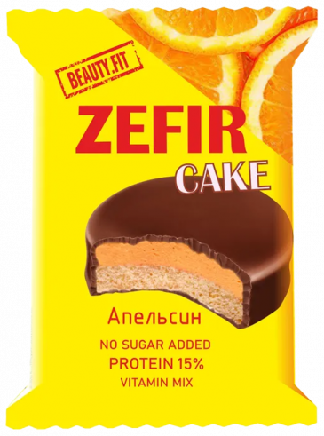 BeautyFit Zefir Cake, 45 грамм