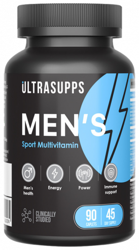 Ultrasupps Men's Sport Multivitamin, 90 капсул