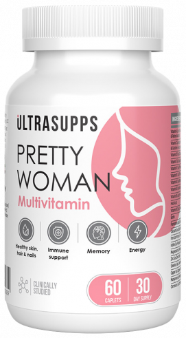 Ultrasupps Pretty Women Multivitamin, 60 капсул