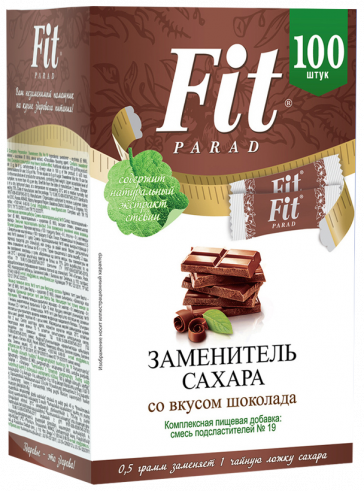 FitParad Подсластитель № 19 саше, 50 грамм