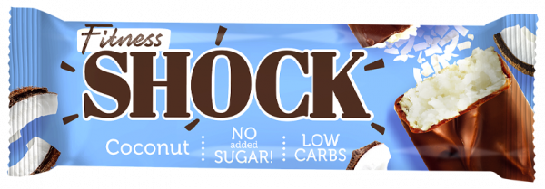 FitnesShock Батончик глазированный, 50 грамм