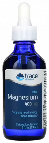 Trace Minerals Ionic Magnesium 400 mg, 59 мл