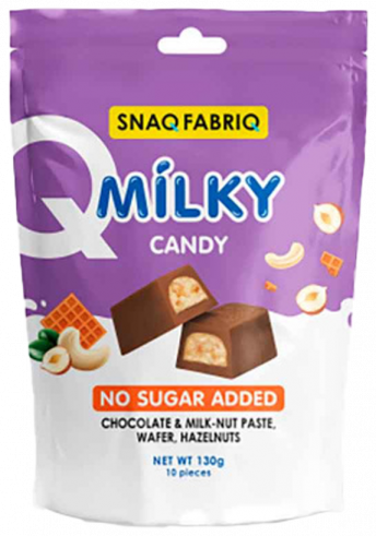 Snaq Fabriq Молочный шоколад с начинкой, 130 грамм
