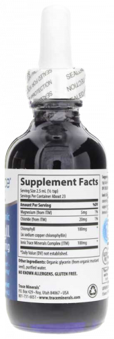 Trace Minerals Ionic Chlorophyll, Ионик Хлорофилл, 59 мл