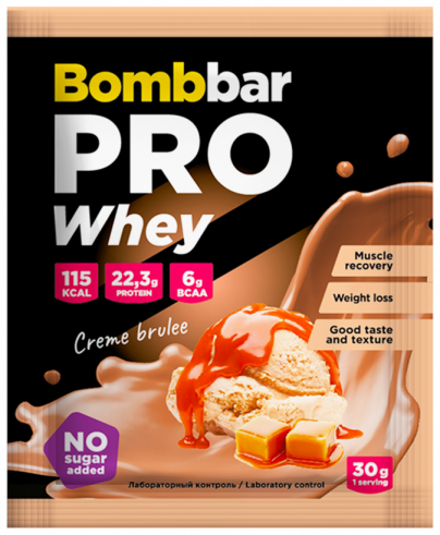 Bombbar Whey Protein, 30 грамм