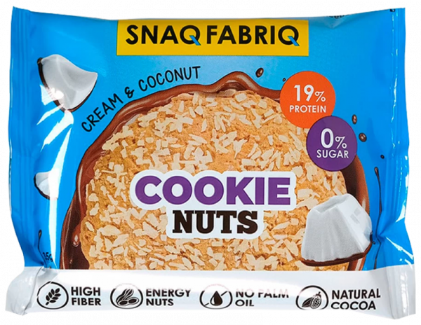 Snaq Fabriq Печенье глазированное, 35 грамм