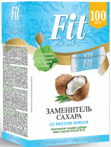 FitParad Подсластитель №20, со вкусом Кокоса, 50 гр