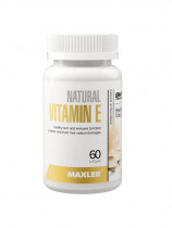 Maxler Vitamin Е, Витамин Е, 60 капс