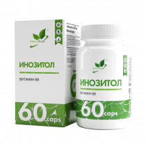 Natural Supp Inositol 600 mg, Инозитол 600 мг, 60 капсул