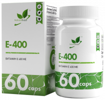 Natural Supp E-400, 60 капсул