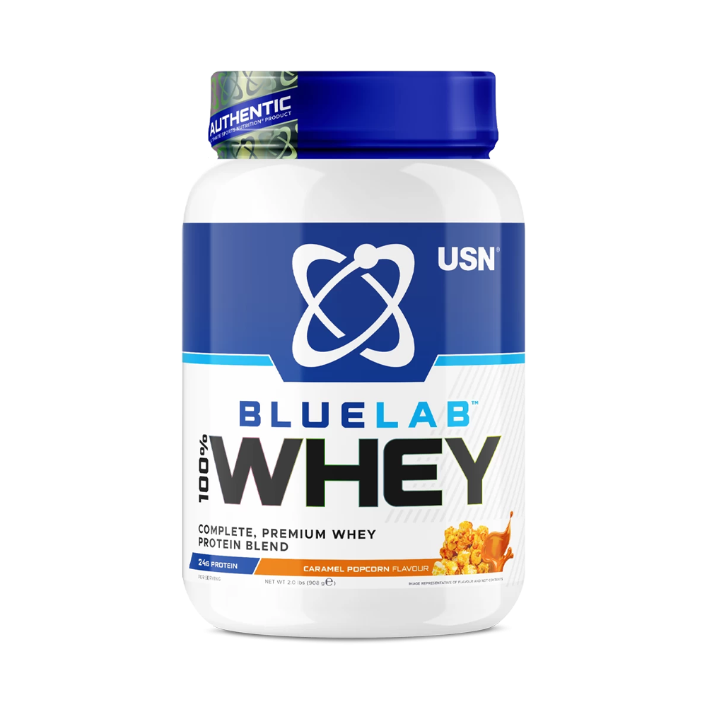 USN BlueLab 100% Whey, 908 грамм, Ваниль