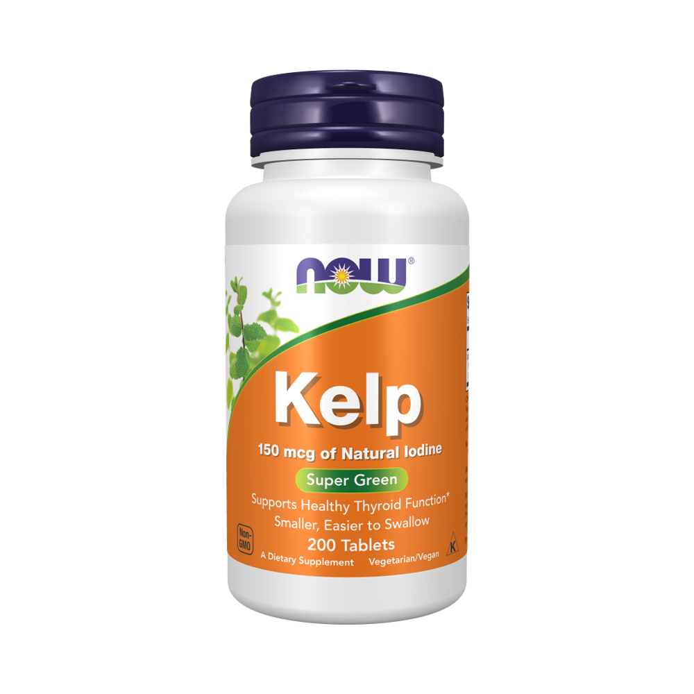 NOW Kelp 150 mcg, 200 таблеток